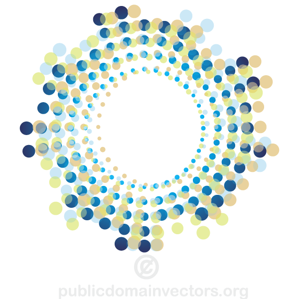 Vector Abstract Circle Shape