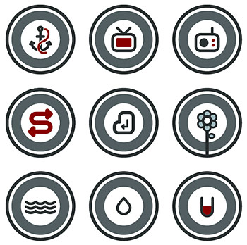 Vector Cartoon Icons