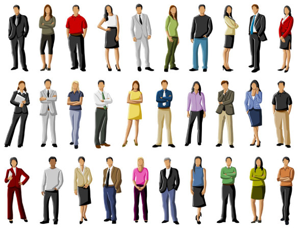 Vector Cartoon People Vector Cartoon People