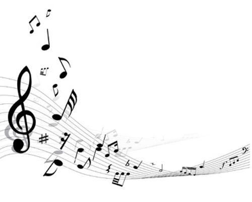 Vector Music Notes Clip Art Borders