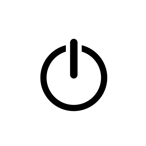 Vector Power Button Icon