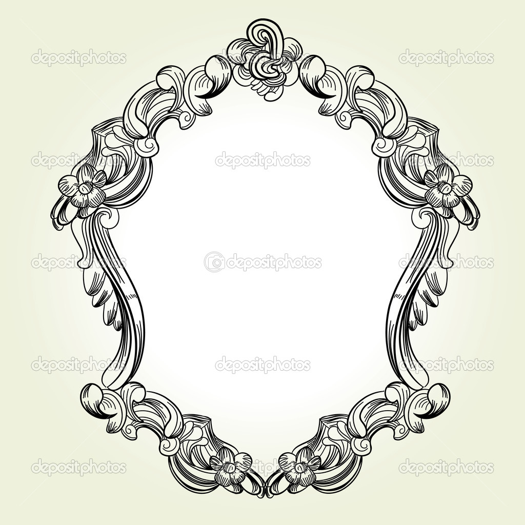 Victorian Frame Drawing Victorian Frame Drawing