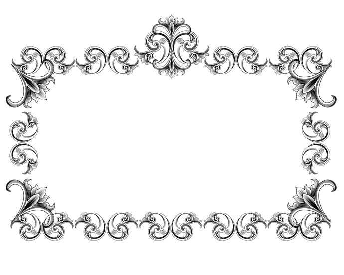 Victorian Style Frame