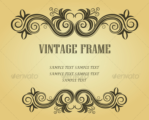 Victorian Vintage Borders Victorian Vintage Borders