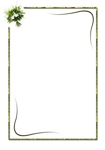 Wedding Card Border Design Wedding Card Border Design