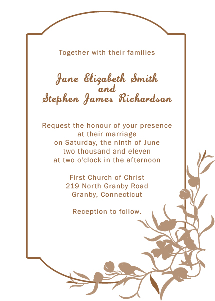 Wedding Invitation Border Templates Wedding Invitation Border Templates
