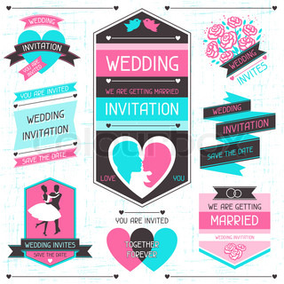 Wedding Invitation Design Element Wedding Invitation Design Element