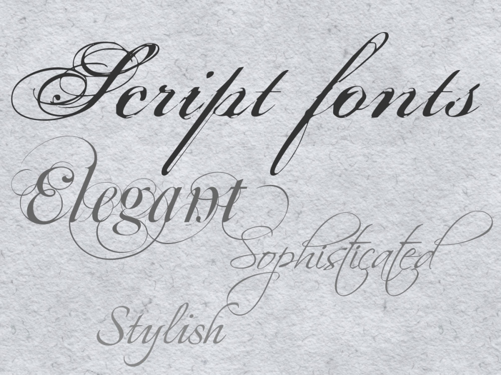 Wedding Invitation Script Font