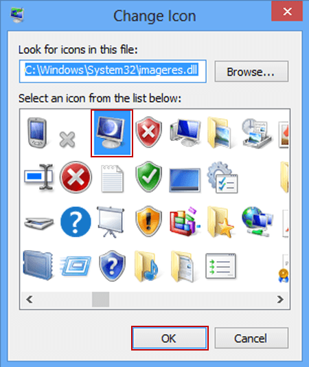 Windows 8 Change Desktop Icons Windows 8 Change Desktop Icons