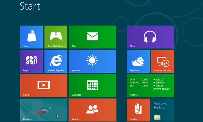 Windows 8 Desktop Icons