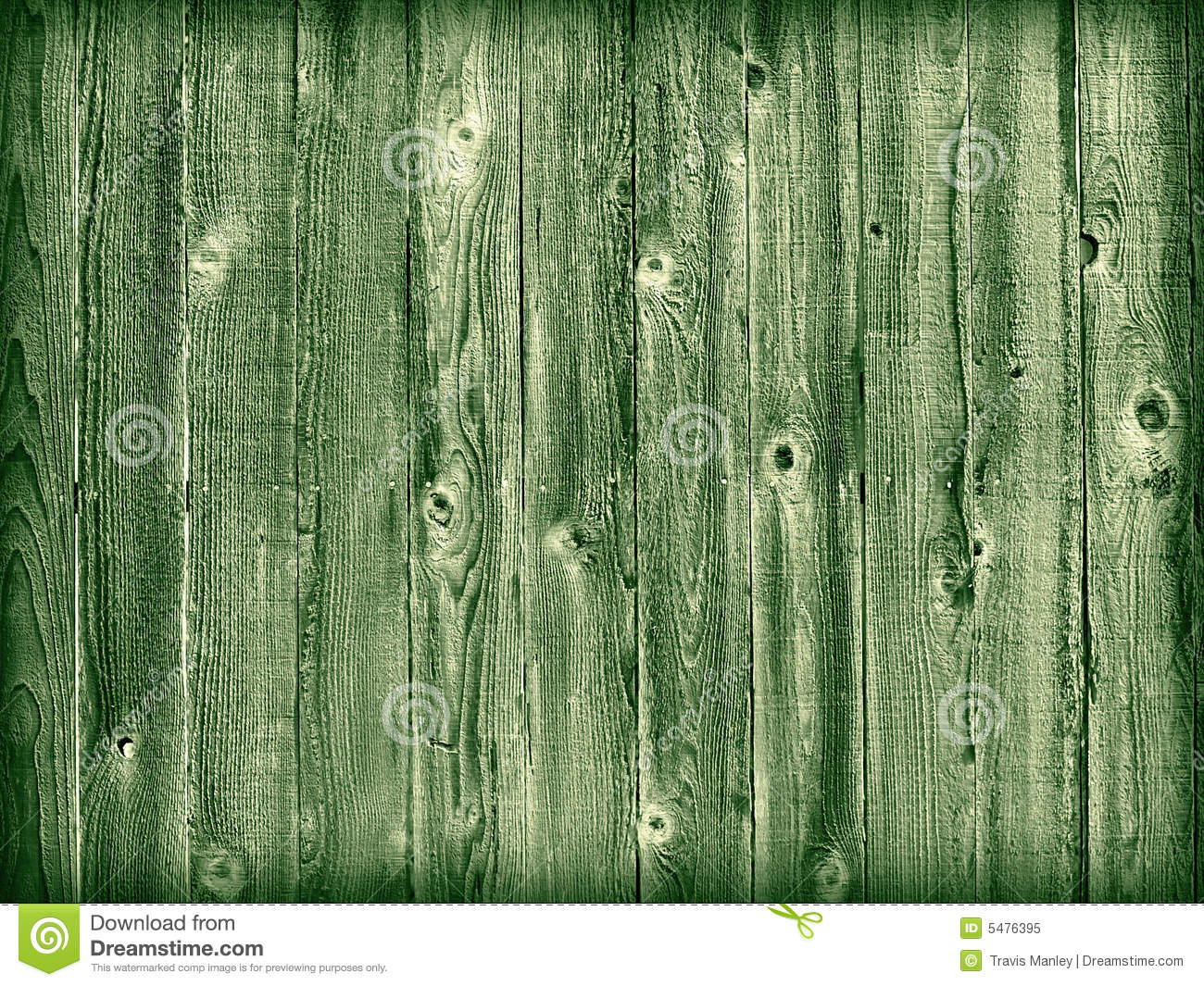 Wood Fence with White Background