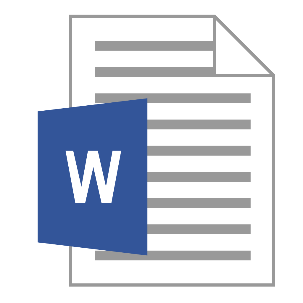 18 Word File Icon Images