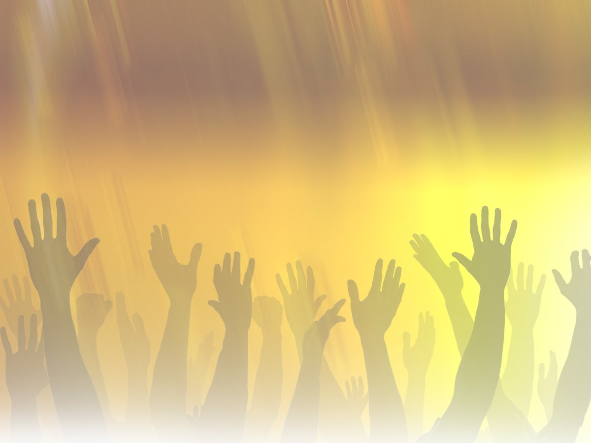 Worship Hands Backgrounds PowerPoint