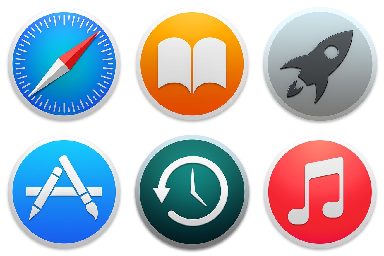 Yosemite Apple OS X Icons