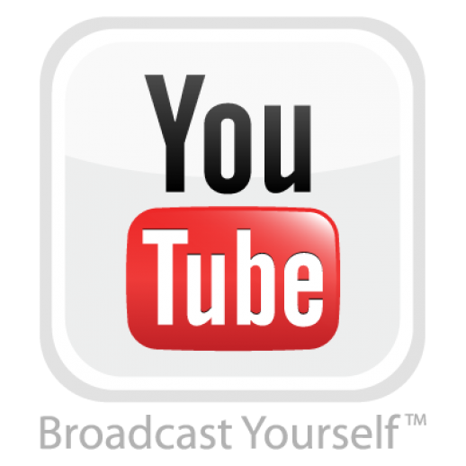 YouTube Logo Button Vector