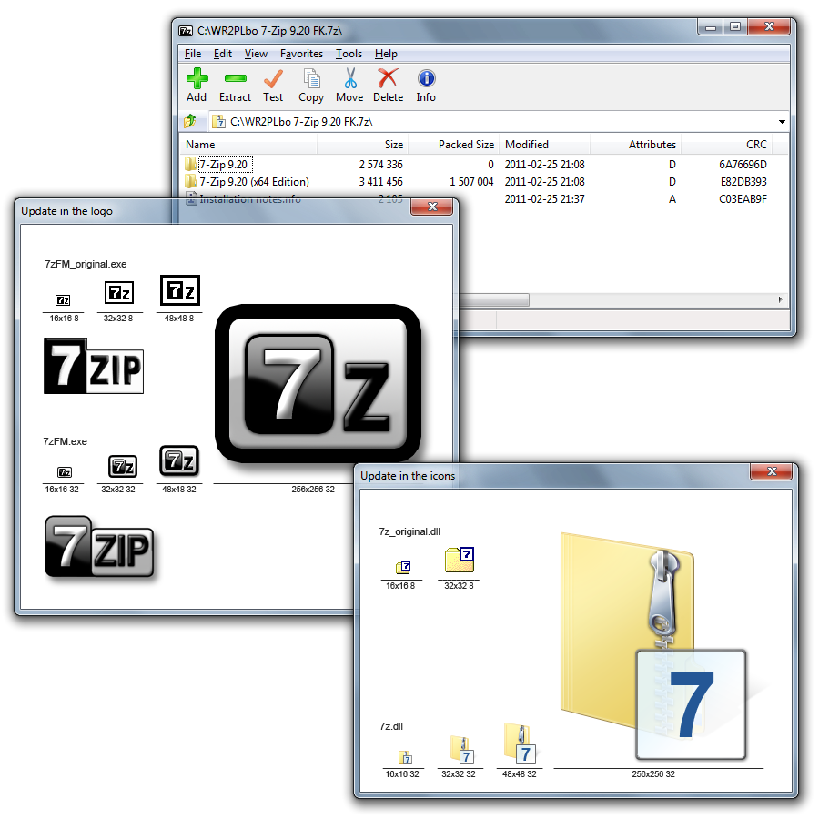 Zip File Icon Windows 7