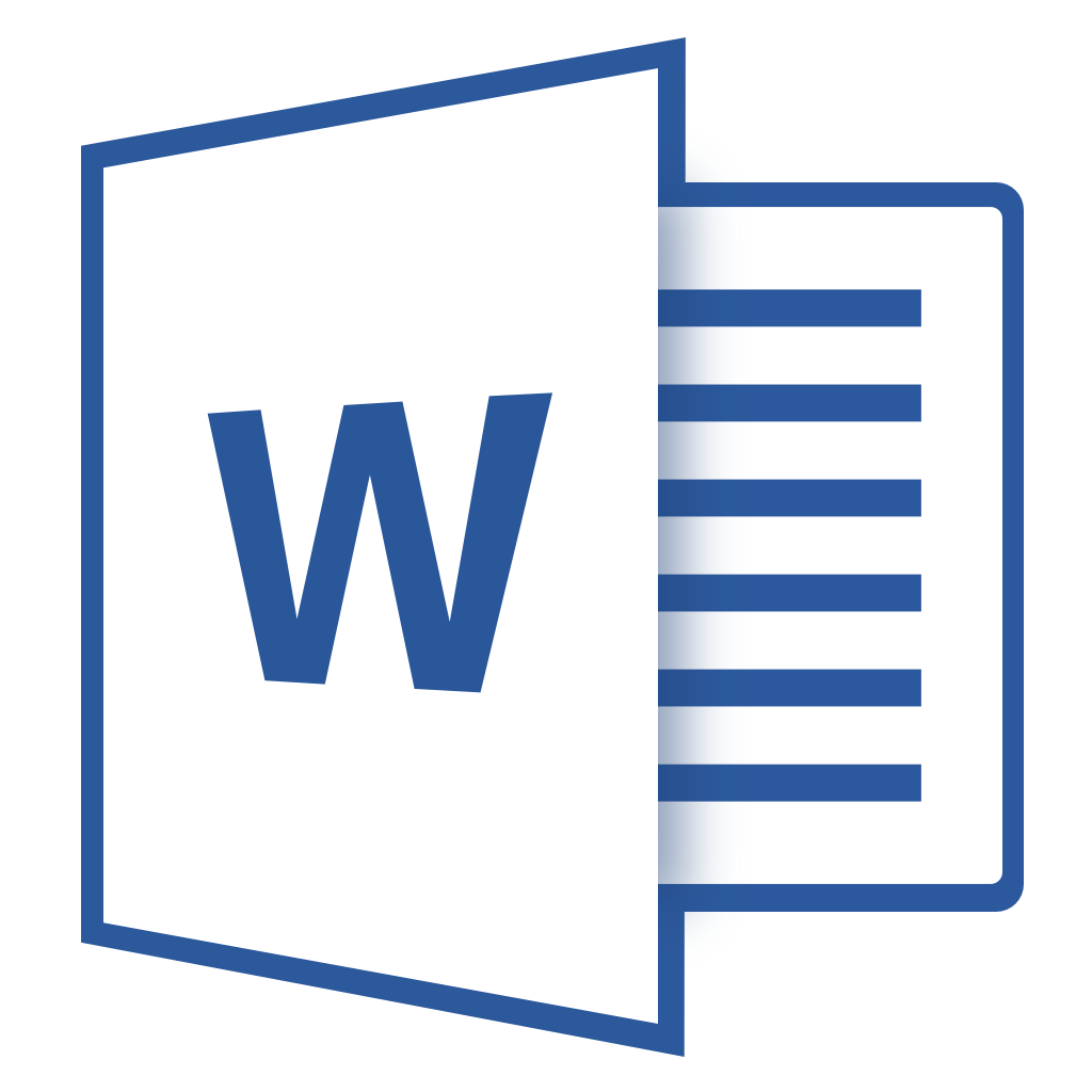 2014 Microsoft Word Icon