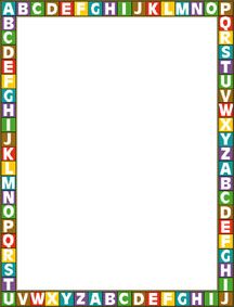 ABC Border Clip Art