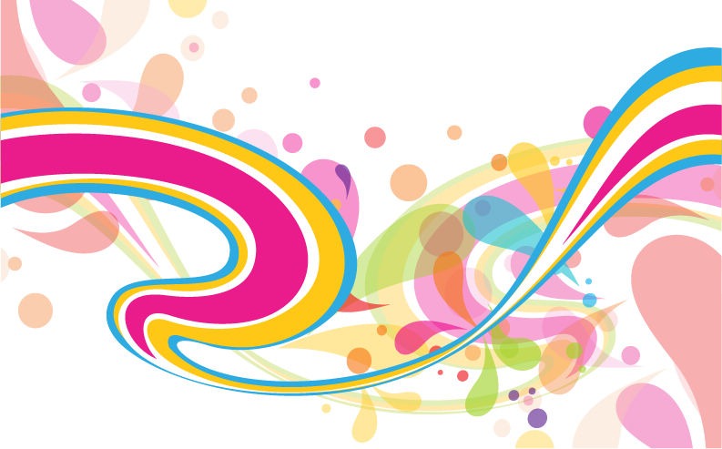 Abstract Background Colorful Vector Free