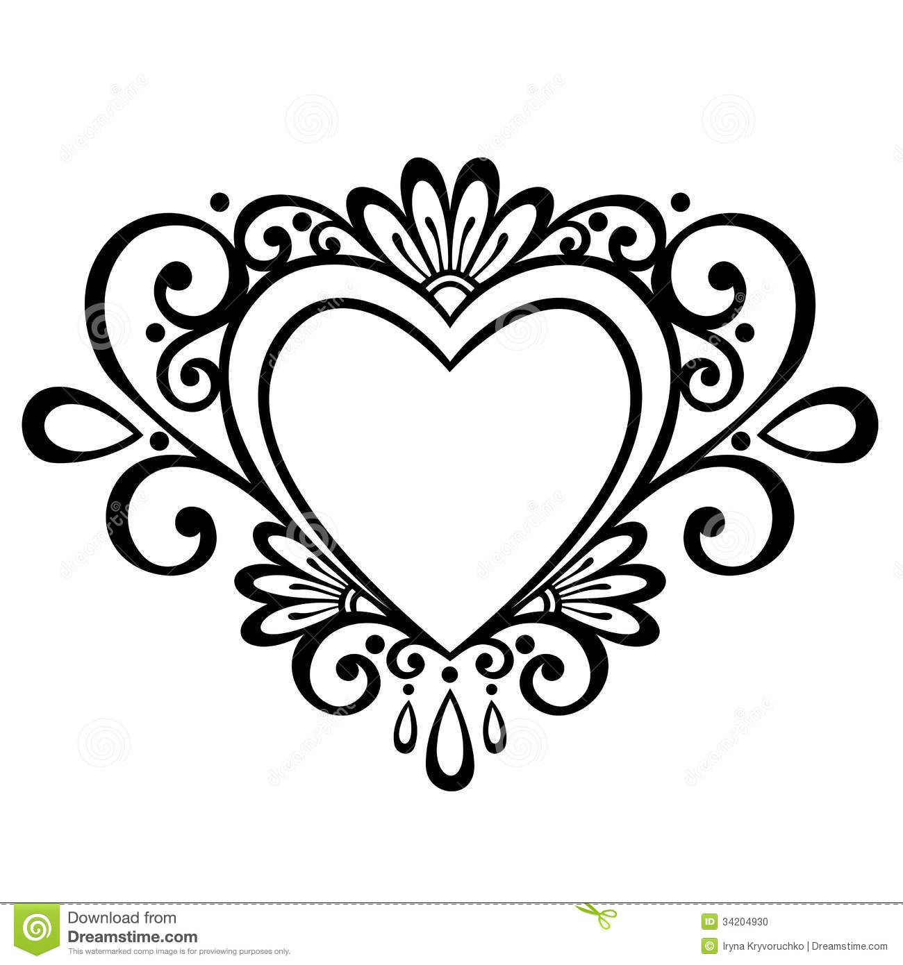 free abstract heart clipart - photo #32