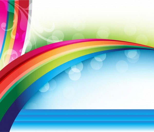 Abstract Rainbow Vector Abstract Rainbow Vector