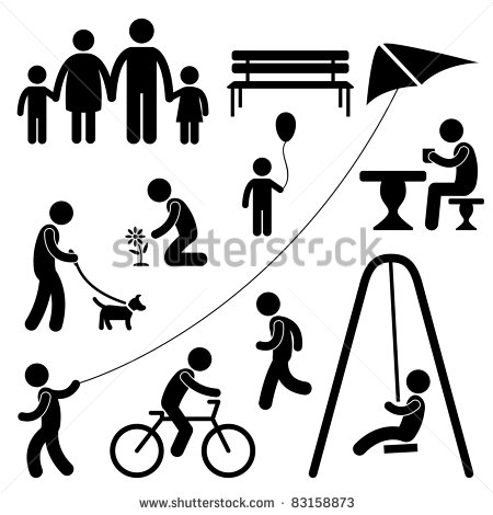 Activity Parks Icon Symbol Sign Activity Parks Icon Symbol Sign