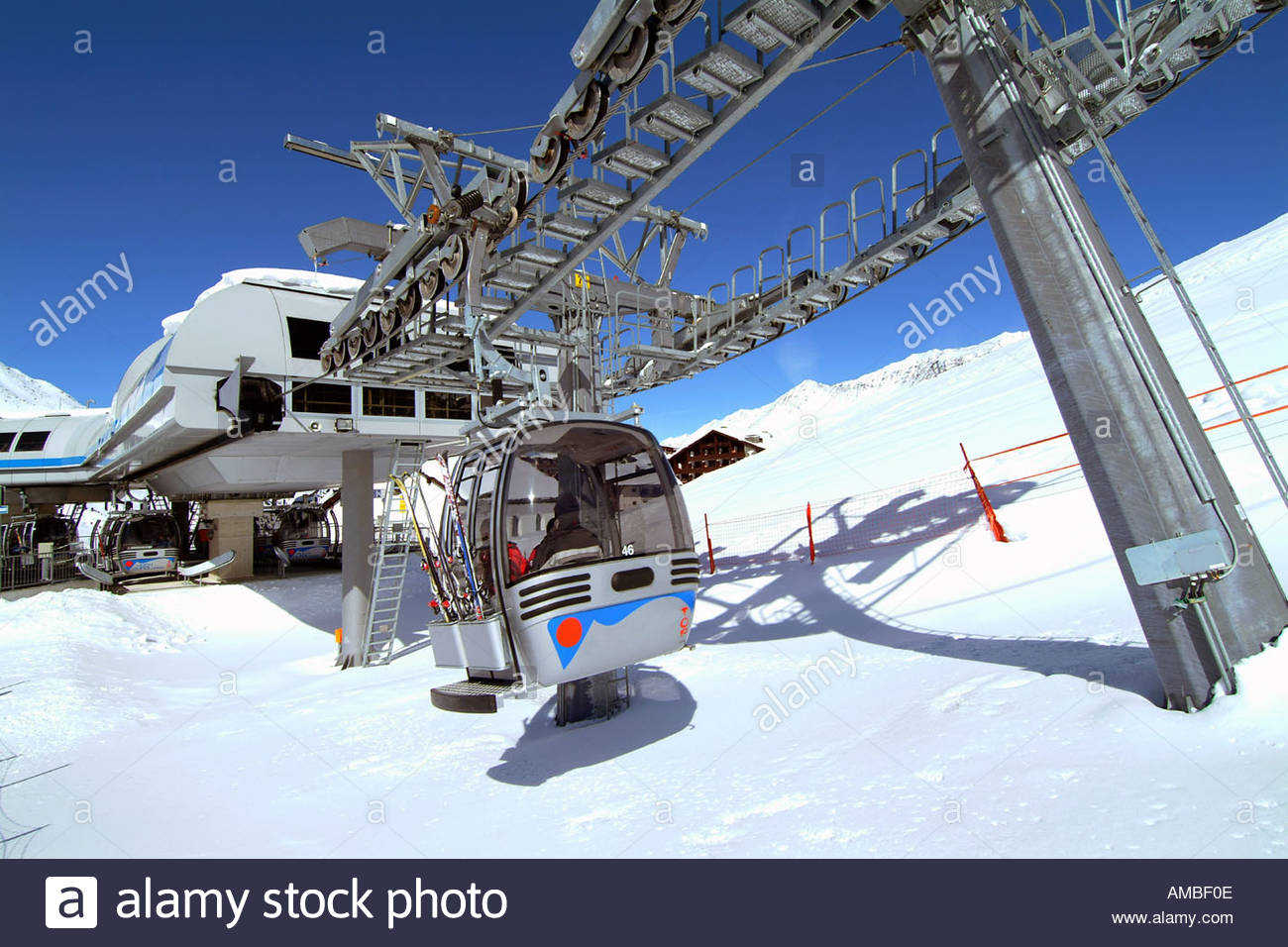 Aerial Gondola Ski Lift