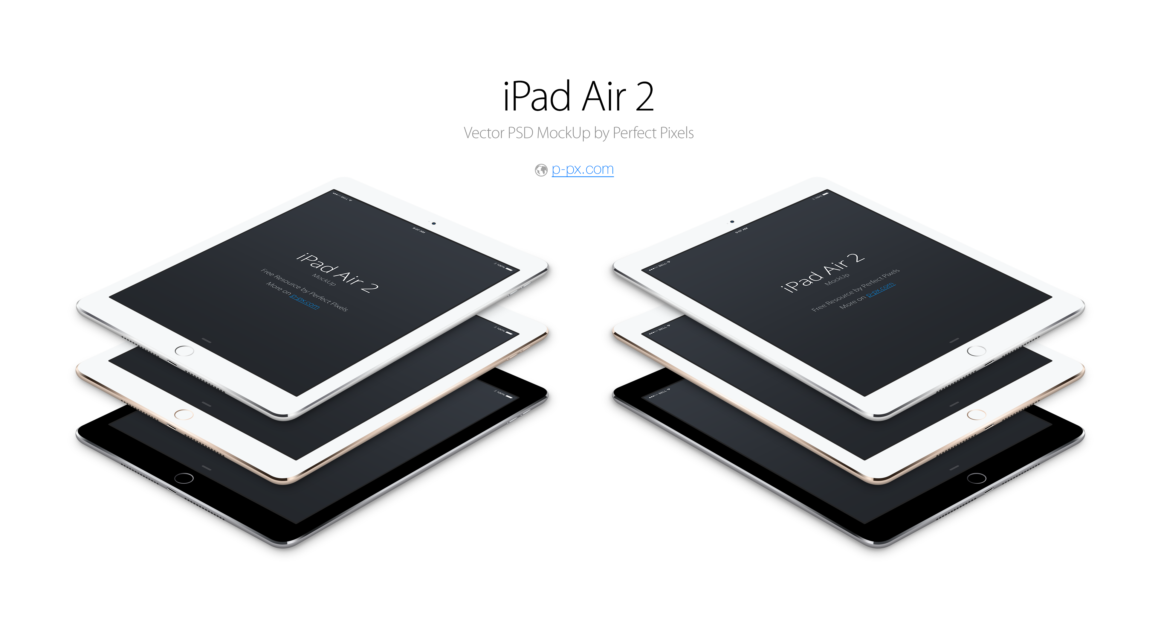 Air iPad 2 Mockup Air iPad 2 Mockup