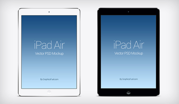 Air iPad PSD Mockup