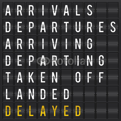 Airport Departure Board