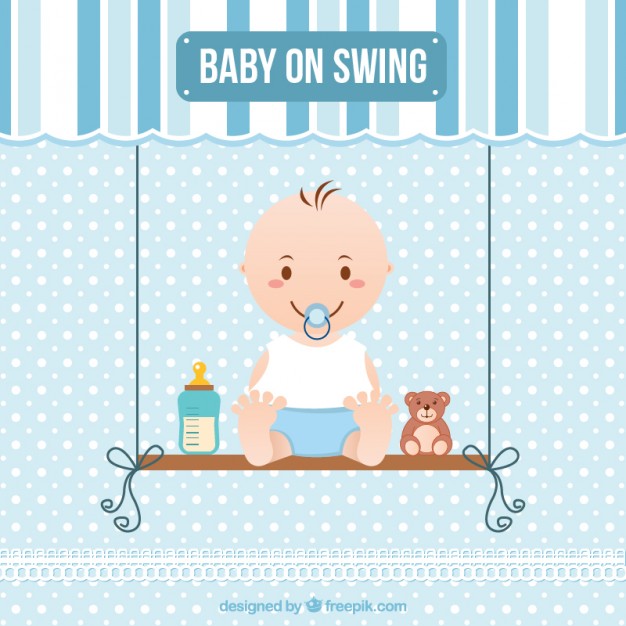 Babies On Swings