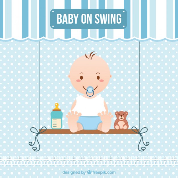 Babies On Swings