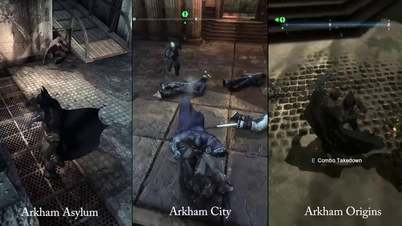 Batman Arkham Origins vs Arkham City