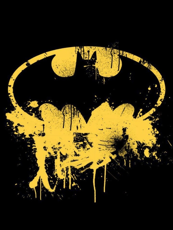 Batman Splatter Logo