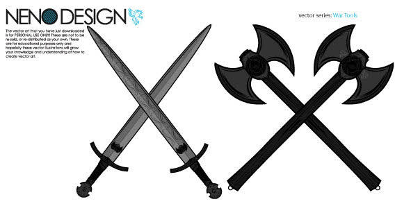 Battle Axe Vector