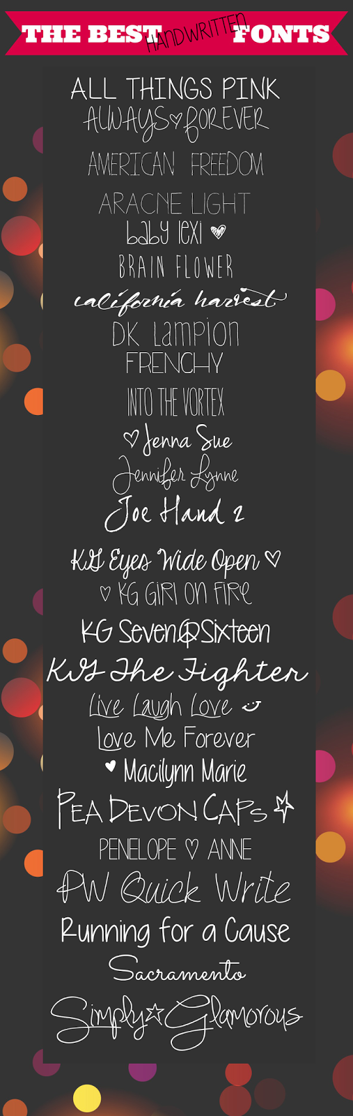 Best Free Handwritten Fonts Best Free Handwritten Fonts