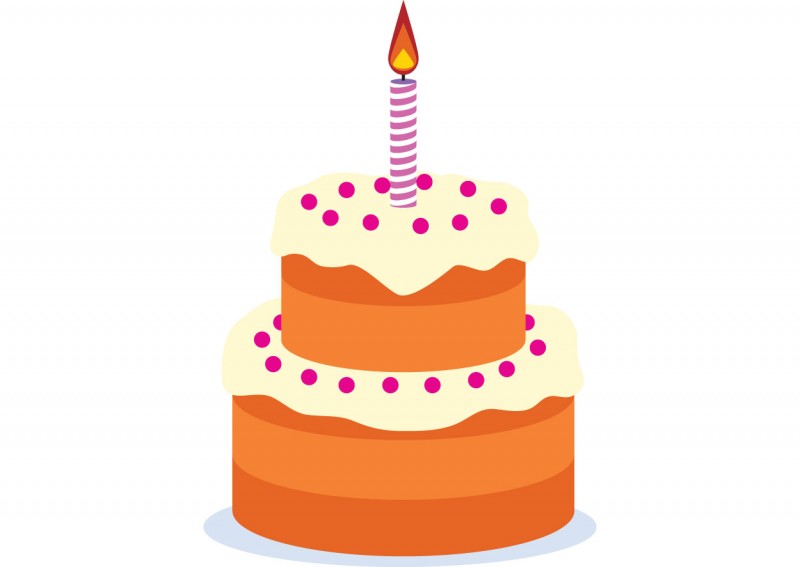 Birthday Cake Vector Download