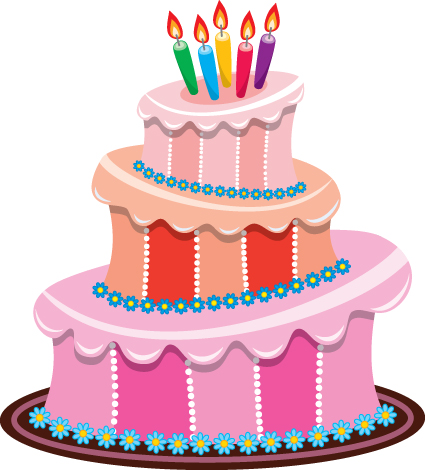 Birthday Cake Vector