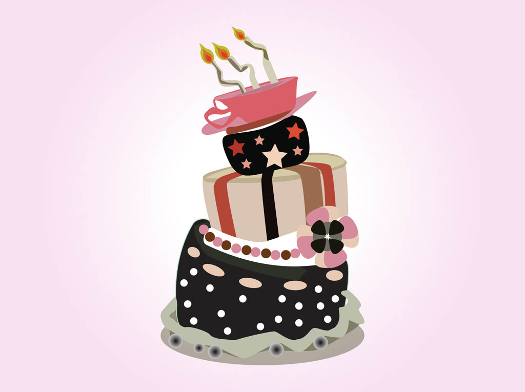 Birthday Cake Vector