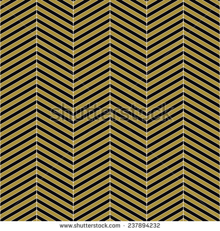 Black and Gold Chevron Patterns