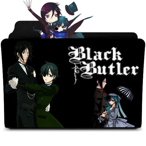 Black Butler Folder Icons