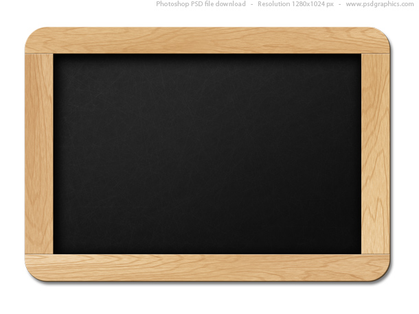 Blank Chalkboard Clip Art