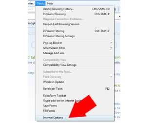 Browser Internet Options Tools