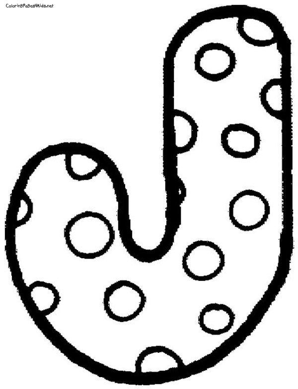 Bubble Letter Alphabet Coloring Pages