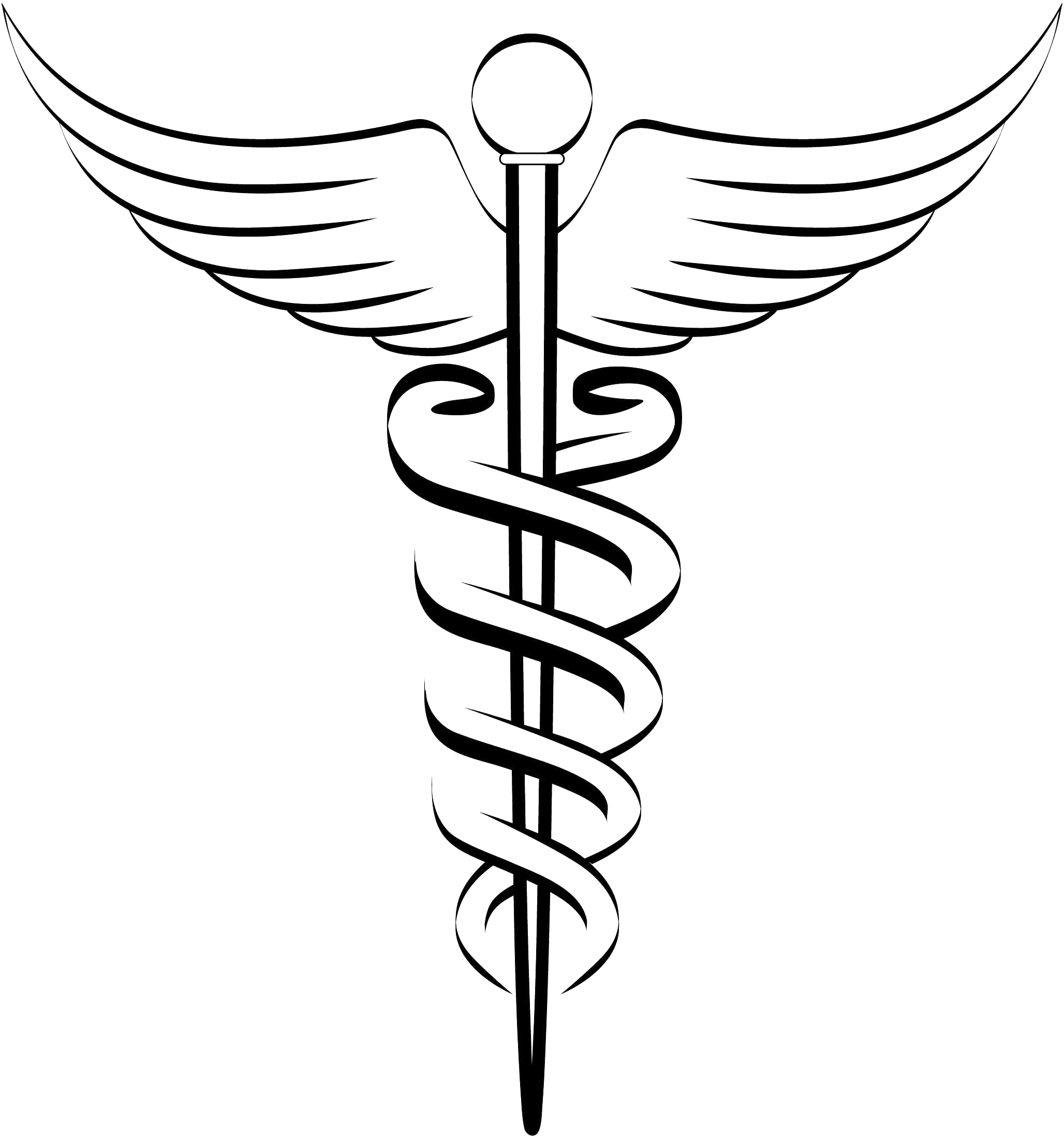 Caduceus Medical Symbol Clip Art