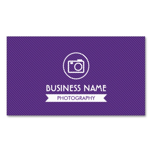 Camera Business Card Template
