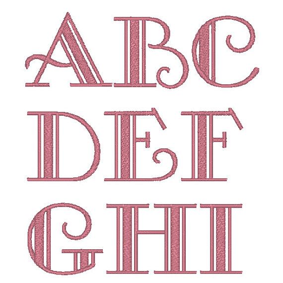 Candy Machine Embroidery Font Candy Machine Embroidery Font