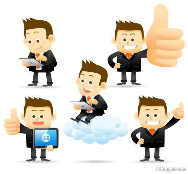 Cartoon Character People Vector Cartoon Character People Vector