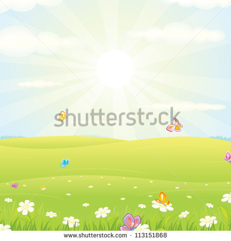 Cartoon Landscape Vector