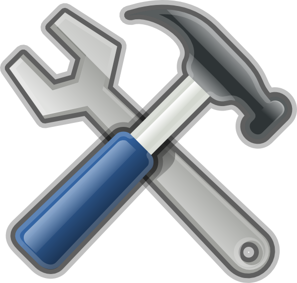 Cartoon Tools Hammer Clip Art